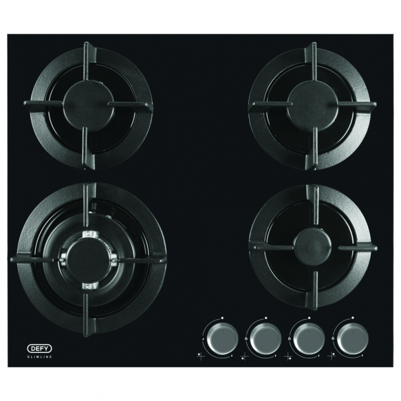 Defy 4 Burner Gas on Glass Hob | Bargains