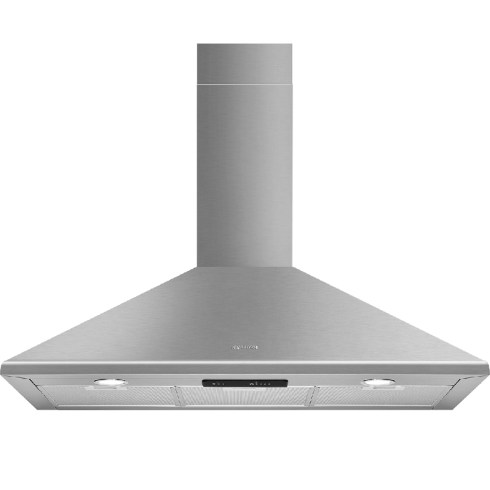 Smeg KSED95XE 90cm Stainless Steel Chimney Extractor