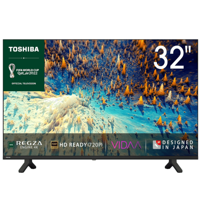 Toshiba 32" V35 HD Smart LED TV with Digital Tuner & Dolby Audio