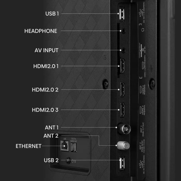 Hisense 65'' UHD Smart TV LEDN65A6K