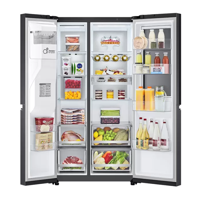 LG Side by Side Instaview Fridge GC-X257CQFS.AMCQESA