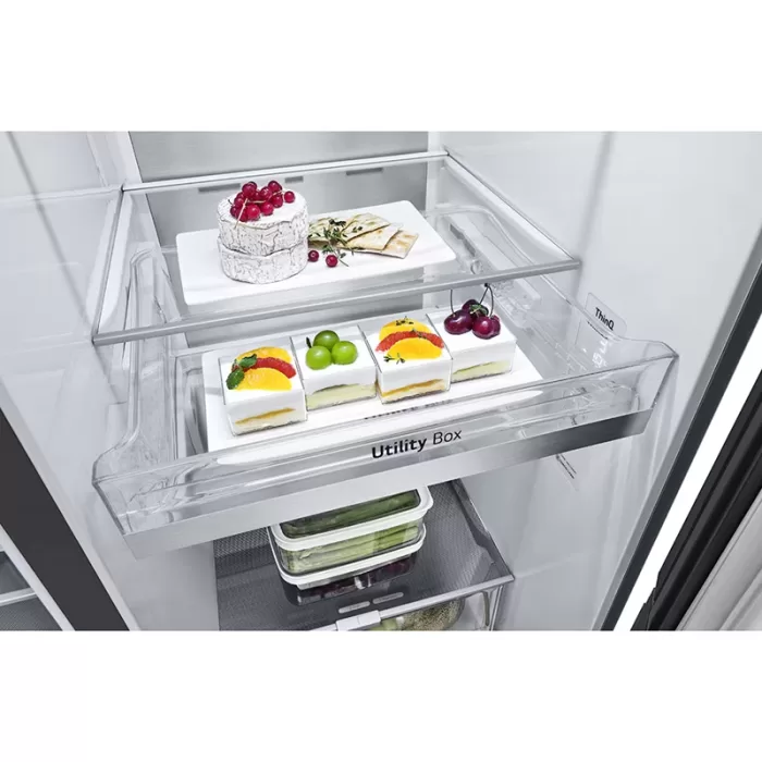 LG Side by Side Instaview Fridge GC-X257CQFS.AMCQESA