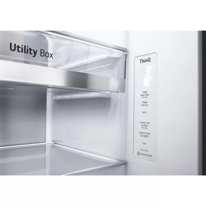 LG Side by Side Instaview Fridge GC-X257CQFS.AMCQESA