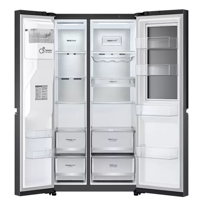 LG Side by Side Instaview Fridge GC-X257CQFS.AMCQESA