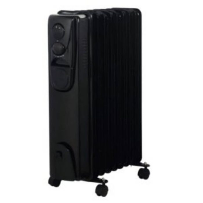 Alva Black 9 Fins 2000W Oil Filled Heater AOH201-9