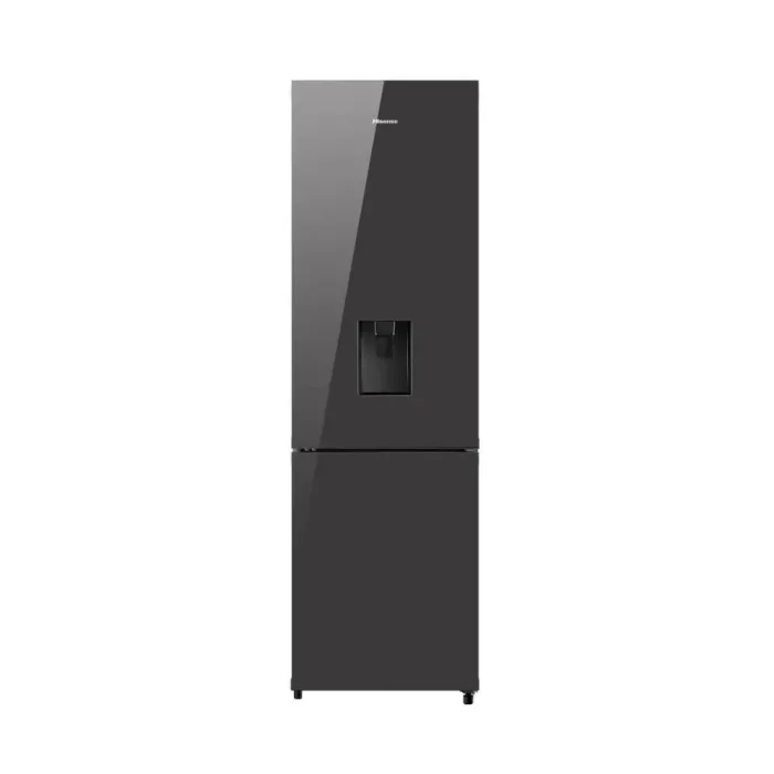 Hisense 263L Black Mirror Combi Fridge H370BMIB-WD