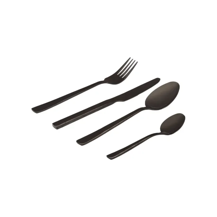 Legend Premium Cutlery Set 16pce Black 100570 - Image 3