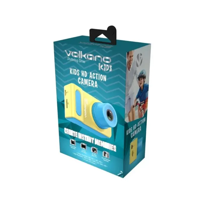 Volkano Kids Shutterbug Series HD Action Cam Blue VK-10014-BL - Image 2