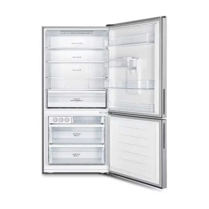 Hisense 458L Brushed Stainless Steel Fridge H610BS-WD - Image 3