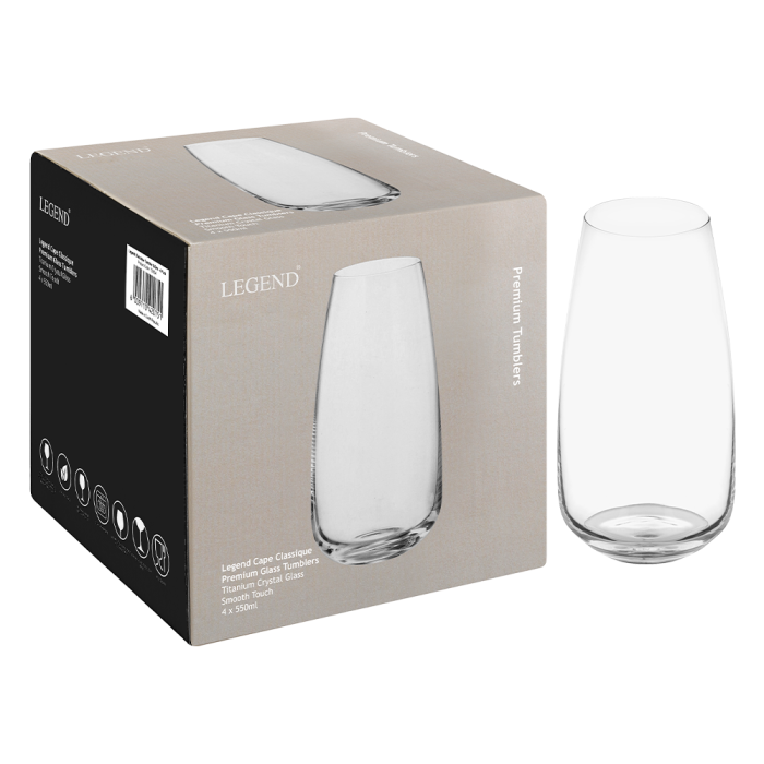 Legend Classique Tumbler 550ml (Set Of 4) 700004 - Image 3