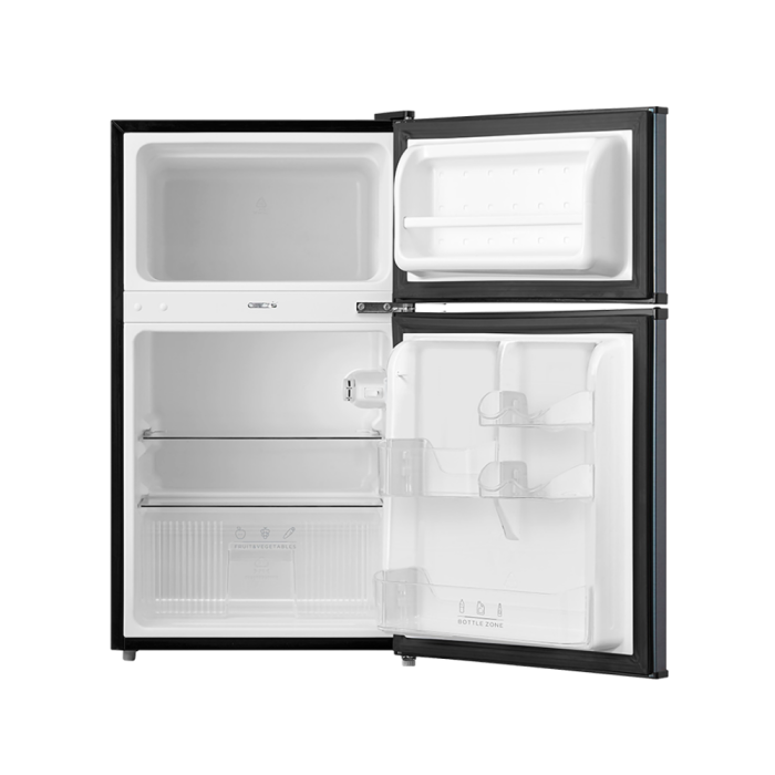 Midea 87L Double Door Bar Fridge 87L HD-113FN(S2NL) S - Image 2