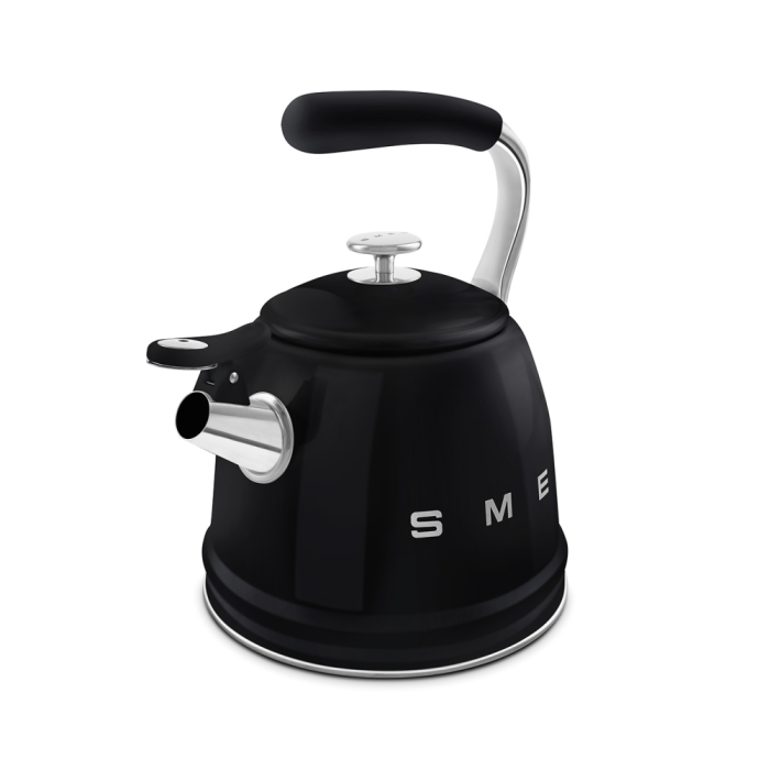 Smeg Whistling Kettle Black CKLW2001BL - Image 3